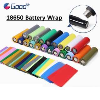 10 / 20 / 50 Chiếc 18650 Lipo Pin Bọc PVC Ống Co Nhiệt Cắt Trước Chiều Rộng 29mm x 72mm Phim Cách Nhiệt Bảo Vệ Vỏ Gói Tay