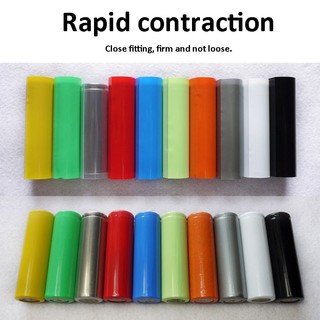 10 / 20 / 50 Chiếc 18650 Lipo Pin Bọc PVC Ống Co Nhiệt Cắt Trước Chiều Rộng 29mm x 72mm Phim Cách Nhiệt Bảo Vệ Vỏ Gói Tay
