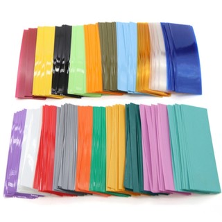 10 / 20 / 50 Chiếc 18650 Lipo Pin Bọc PVC Ống Co Nhiệt Cắt Trước Chiều Rộng 29mm x 72mm Phim Cách Nhiệt Bảo Vệ Vỏ Gói Tay