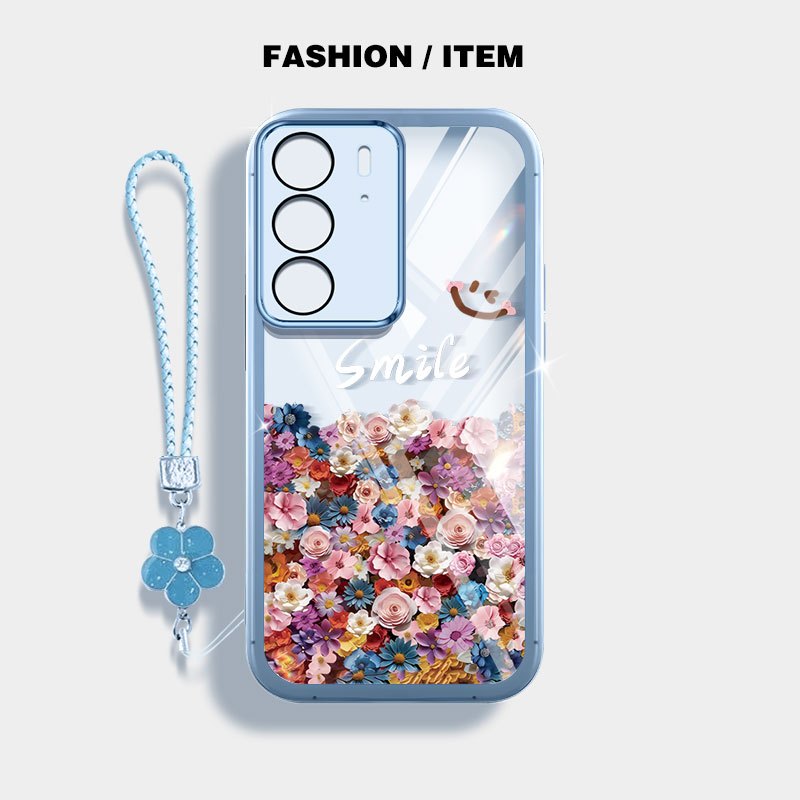 Ốp Điện Thoại YBD Cho OPPO A5 2025 OPPO A5i Pro INS Phong Cách Người Nổi Tiếng Cùng Phong Cách Hoa Biển