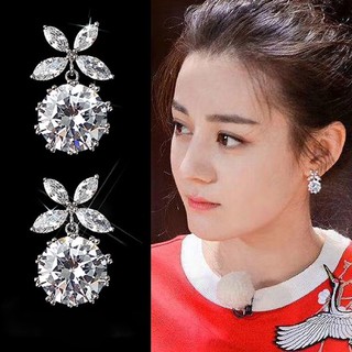 Bông Tai Hình Hoa Và Bướm Đính Đá Thời Trang Hàn Quốc Thanh Lịch