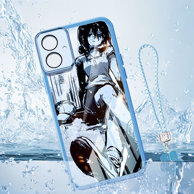Ốp Điện Thoại YBD Cho Samsung Galaxy A07 A06 5G 4G A03 A04 A04E M04 F04 M13 5G A05 M05 F05 A03 Core A04 Core A032F Nhân Vật Anime Vỏ Đáy Trong Suốt Hoàn Toàn