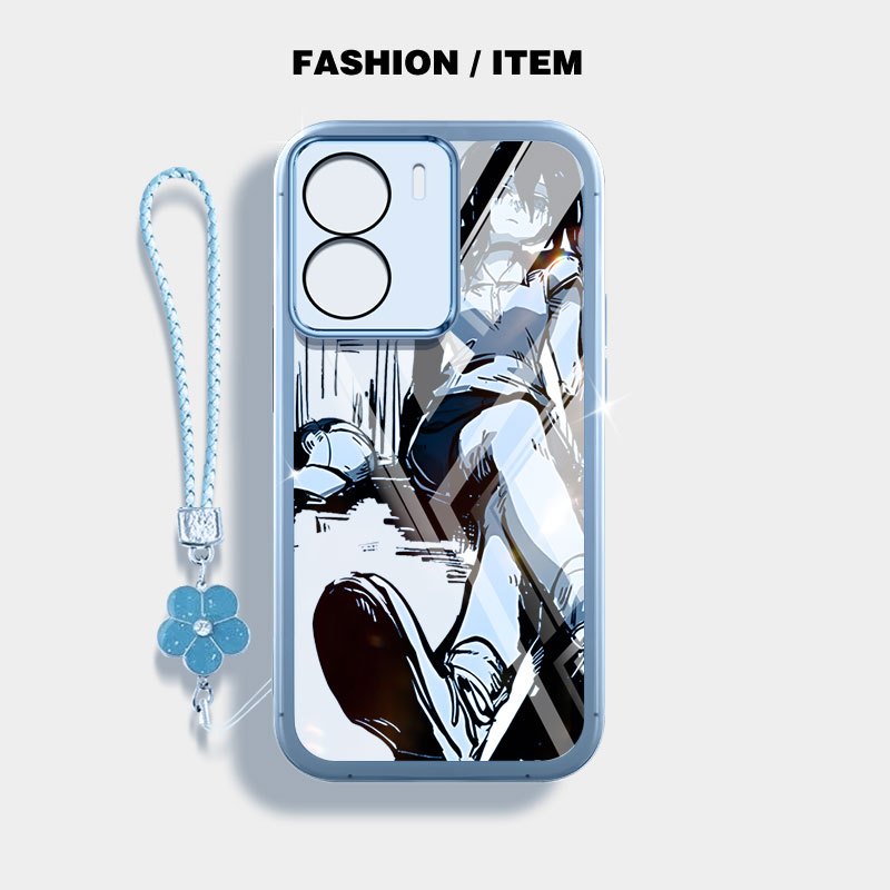 Ốp Điện Thoại YBD Cho Vivo Y36 Y27 Y27S Y17S Y28 5G Y02S Y16 Y56 5G Nhân Vật Anime Vỏ Đáy Trong Suốt Hoàn Toàn