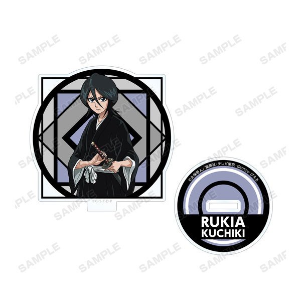 BLEACH Anime Acrylic Đứng Ichigo Kurosaki Byakuya Kuchiki Trading Sưu Tập Merch Fanmade Hình