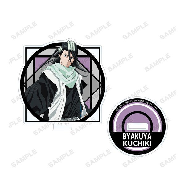 BLEACH Anime Acrylic Đứng Ichigo Kurosaki Byakuya Kuchiki Trading Sưu Tập Merch Fanmade Hình