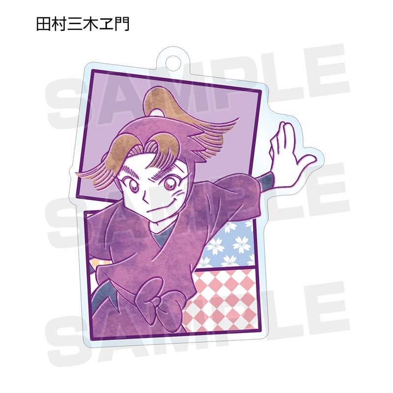 Nintama Rantarou Anime Acrylic Móc Khóa Bộ Giao Dịch Sưu Tập Ver.B Ba Lô Charm Hình Mặt Dây Chuyền