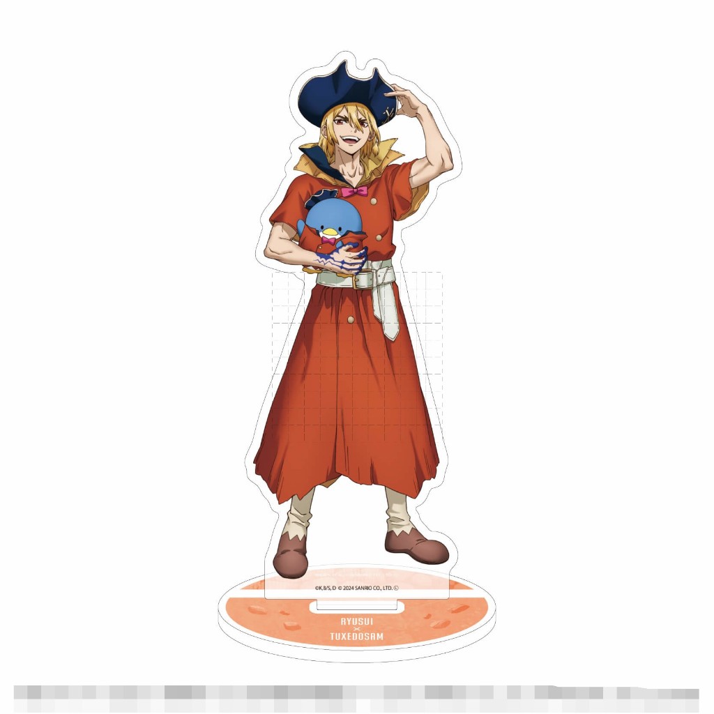 Bác sĩ STONE Anime Acrylic Đứng - Senku Ishigami Gen Asagiri Bộ Sưu Tập Quạt Chibi Hình Manga Nhật Bản Merch