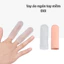 1 cặp ống gel silicone băng bó ngón tay bảo vệ ngón chân găng tay tay áo giảm đau