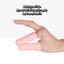 1 cặp ống gel silicone băng bó ngón tay bảo vệ ngón chân găng tay tay áo giảm đau