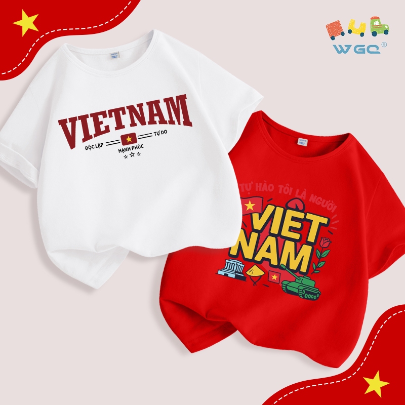 Áo thun bé trai / bé gái, vải Cotton nguyên chất, mềm mại thoáng khí, thích hợp cho in thắt lưng thể thao ngoài trời mùa hè