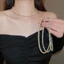 Bộ vòng tay lưới xoắn cuộn tròn Zircon thời trang và dễ kết hợp phụ kiện khí chất
