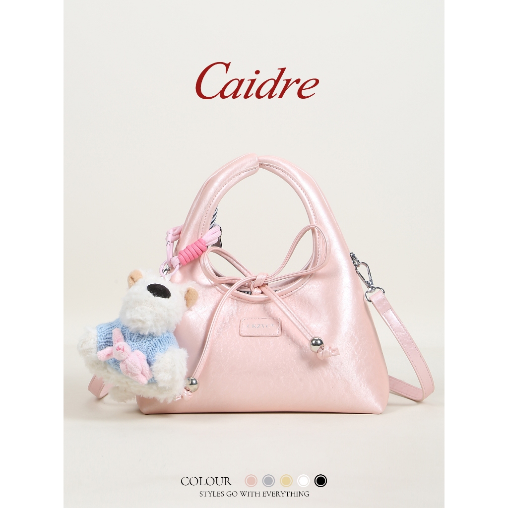 Caidre Girl Túi xách dễ thương Túi nhỏ làm việc Túi đeo vai nhỏ