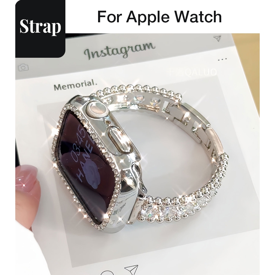 Dây đeo tay nữ Zhuzhu Haoshi Thích hợp cho Apple Watch S11 SE3 Ultra3 S10 S9 S8 SE S7 S6 Ultra 49mm 46mm 42mm 40mm 44mm 41mm 45mm Dây đeo cổ tay