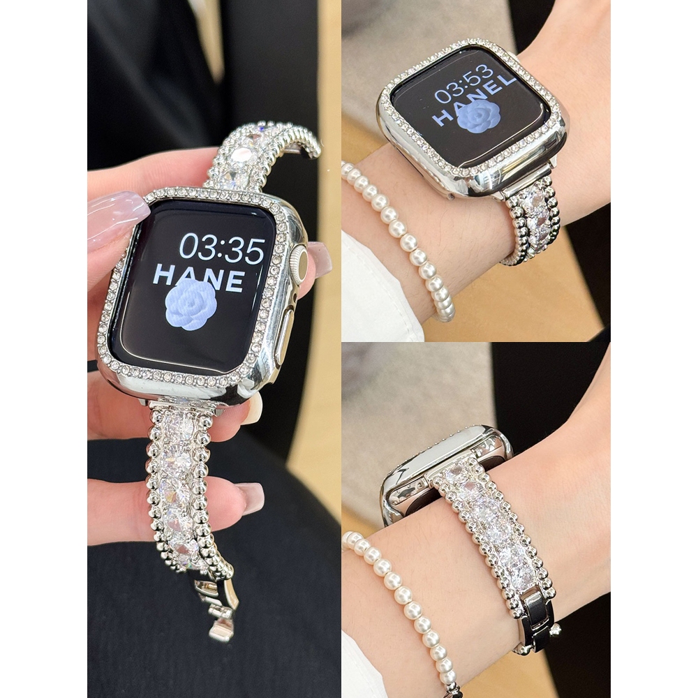 Dây đeo tay nữ Zhuzhu Haoshi Thích hợp cho Apple Watch S11 SE3 Ultra3 S10 S9 S8 SE S7 S6 Ultra 49mm 46mm 42mm 40mm 44mm 41mm 45mm Dây đeo cổ tay