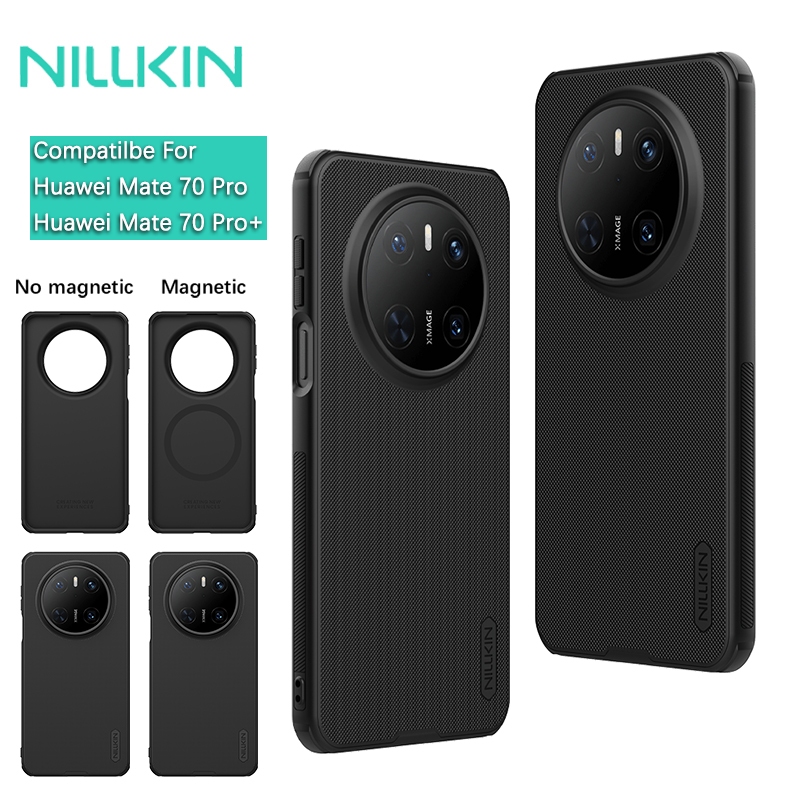 Nillkin Cho Huawei Mate 80 Pro Max / 70 Pro Plus Pro + Frosted Shield Từ Tính Mờ Nhựa Cứng Ốp lưng Vỏ Bảo Vệ