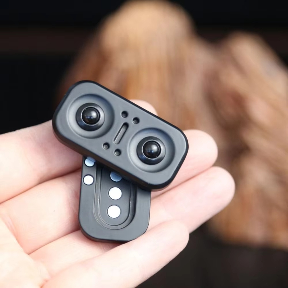Đồ Chơi Xoay Tay Xoay Cú Fidget Xoay Cú Fidget 2 Trong 1 Cú Đầu Ngón Tay Kim Loại Hợp Kim Cú Ngón Tay Đồ Chơi Quà Tặng Giáng Sinh