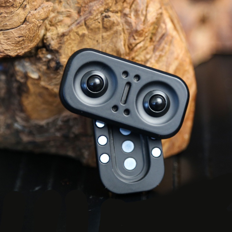 Đồ Chơi Xoay Tay Xoay Cú Fidget Xoay Cú Fidget 2 Trong 1 Cú Đầu Ngón Tay Kim Loại Hợp Kim Cú Ngón Tay Đồ Chơi Quà Tặng Giáng Sinh