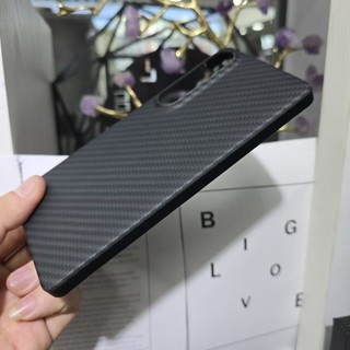 Ốp Điện Thoại Aramid Sợi Carbon Thật Từ Tính Cho Sony Xperia 1 VII 7th Matte Cứng Siêu Mỏng Chống Sốc Ốp Lưng Vỏ Ốp Lưng