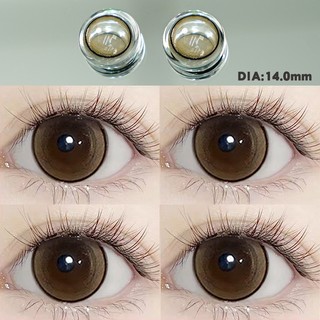 Yi tong Nan {Còn Hàng} Kính Áp Tròng Màu Làm Đẹp Với Đường Kính Lớn Đường Kính 14.0-14.5mm Trang Điểm Mắt Cho Nữ