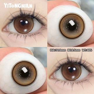 Yi tong Nan {Còn Hàng} Kính Áp Tròng Màu Làm Đẹp Với Đường Kính Lớn Đường Kính 14.0-14.5mm Trang Điểm Mắt Cho Nữ