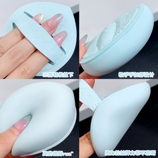XIXI Màu pastel Bông trang điểm - Khô / Ướt Dual Use Soft Elastic Without Eating Powder Makeup Sponge Cosmetics Tool GJ-200