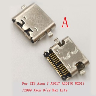 10-30 Cái Đầu Nối USB Cắm Cho ZTE Nubia Neo 8150N V50 Thiết Kế 5G Blade V40 Pro Axon 7 A2017 W2017 Z999 Sạc Z9 Max Lite 8150 Đế Sạc Loại C A2017G Jack Liên Hệ