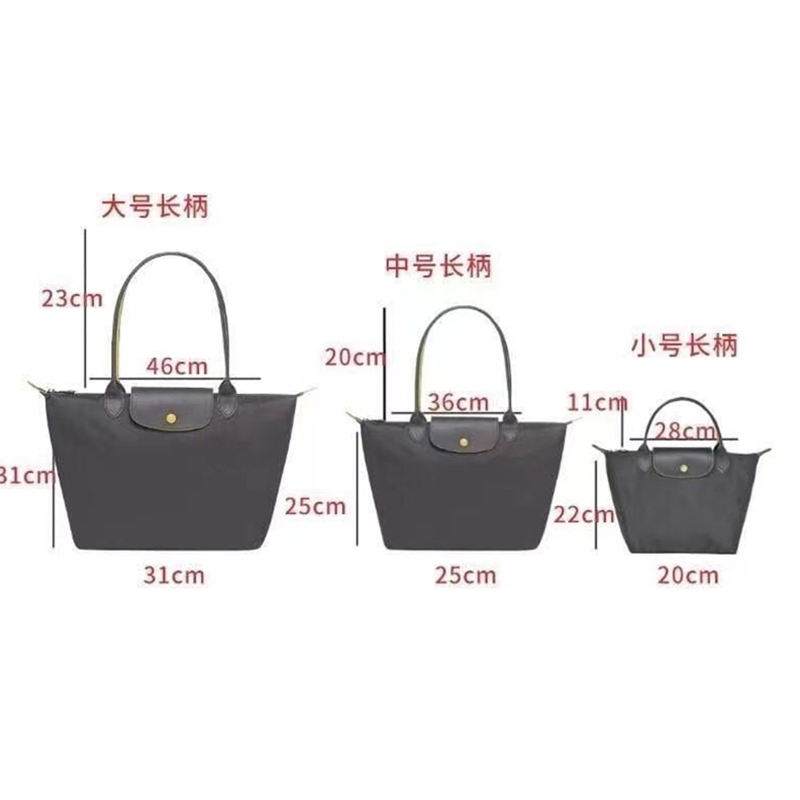 War Horse Nữ Túi Đeo Vai Thời Trang Nylon Chống Thấm Nước Túi Tote Thêu Pegasus Túi Da