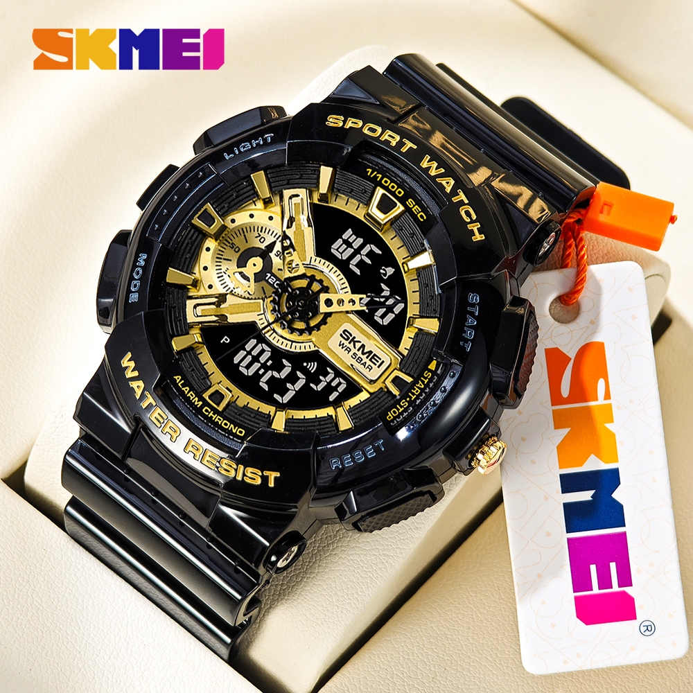 Đồng hồ nữ SKMEI 1688 Hai Màn Hình Hiển Thị Kỹ Thuật Số Thể Thao