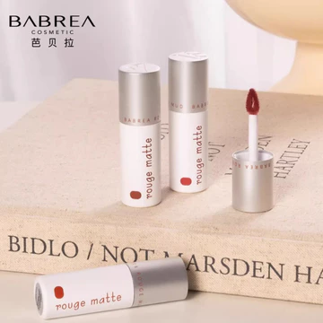 Babrea Lip Mud Velvet Lipstick Matte Matte All-match Student Lip and Cheek Dual-purpose Lip Mud