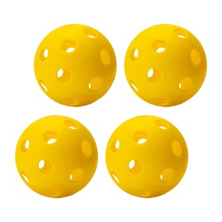 Hilabee Bóng Pickleball Trong nhà 26 lỗ Quả bóng rỗng cứng tiêu chuẩn để tập luyện