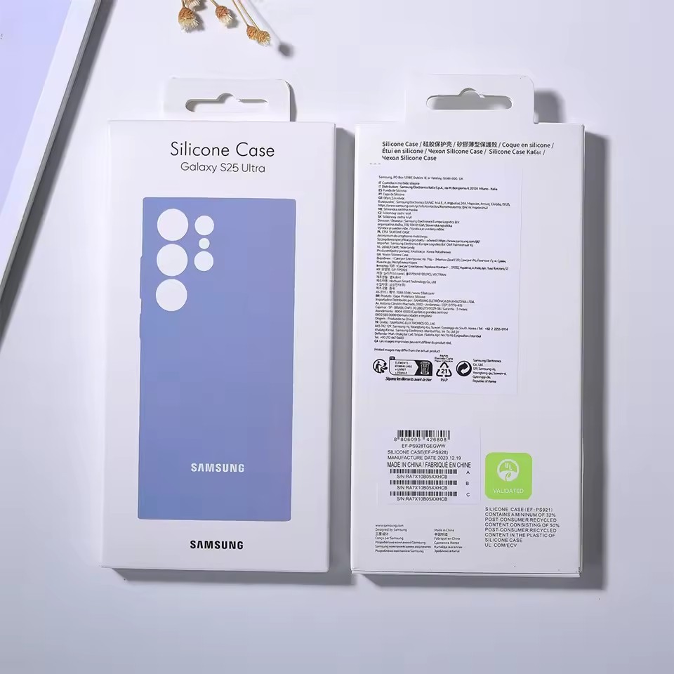 Dành Cho Samsung S25 Ultra 5G Silicon Lỏng Từ Tính Dành Cho Galaxy S 25 S25 + S25U Sạc Không Dây Vỏ Chống Sốc