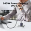 UGREEN USB4.0 Gen3 40Gbps PD240W USB-C Cáp sạc nhanh truyền dữ liệu siêu nhanh cho điện thoại Laptop