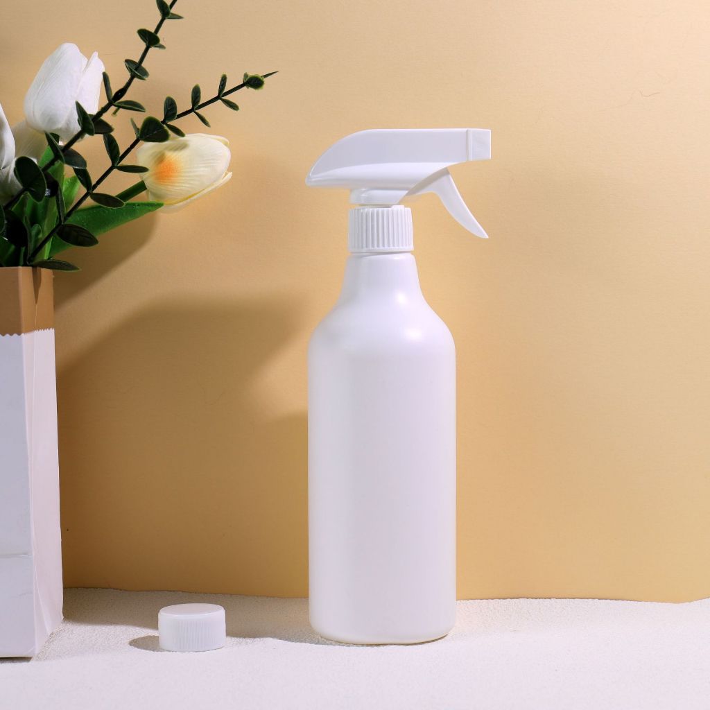 GVERLCRTN Chai làm tóc 500ml Chai rỗng Máy phân phối khử trùng Chai phun sương có thể đổ lại Salon Barber Water er (8C)