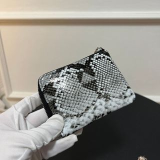 Phong Cách Mới Thời Trang Họa Tiết Rắn Da Thật Ví Nữ Mini Đồng Xu Ví Bò Đựng Thẻ Quà Tặng
