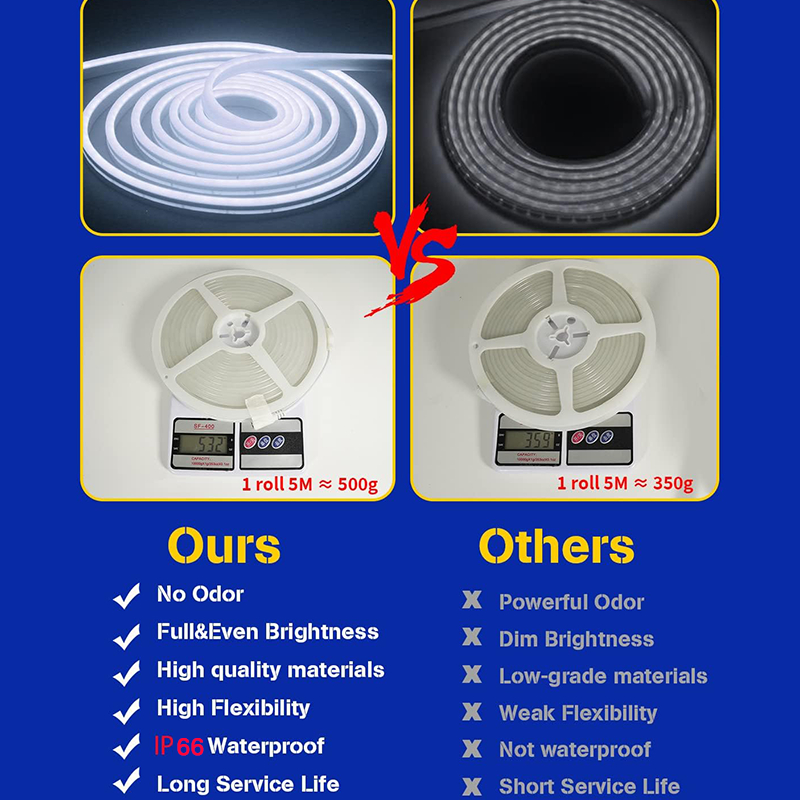 Dải đèn LED Neon 24 giờ 5 / 10 / 15 / 20M 220V (Nguồn điện miễn phí), Dải đèn LED trang trí chống nước, Trang trí Logo, Bao bì cây thông Noel ngày lễ | BigBuy360 - bigbuy360.vn