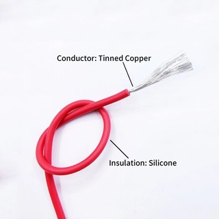 UL3239 Dây silicon mềm Dây đồng đóng hộp chịu nhiệt 200°C 30 28 26 24 22 18 16 14 AWG