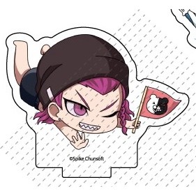 Danganronpa Chibi Acrylic Đứng Mioda Ibuki Hinata Hajime Fan-made Anime Hình Bộ Sưu Tập