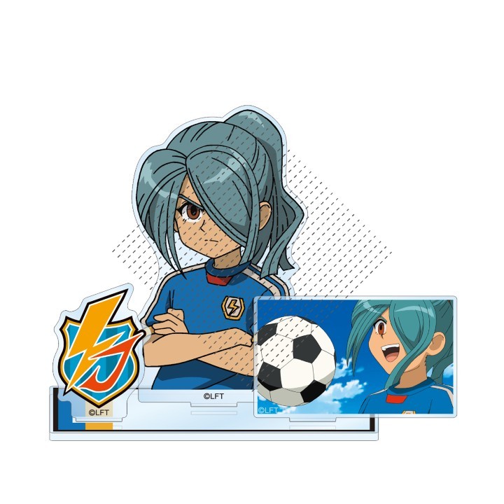 Bộ Đế Acrylic Inazuma Eleven Chibi - Endou Mamoru Gouenji Shuuya Fanmade Anime Hình Bộ Sưu Tập