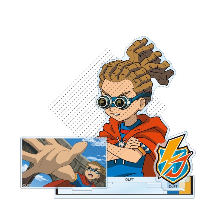 Bộ Đế Acrylic Inazuma Eleven Chibi - Endou Mamoru Gouenji Shuuya Fanmade Anime Hình Bộ Sưu Tập