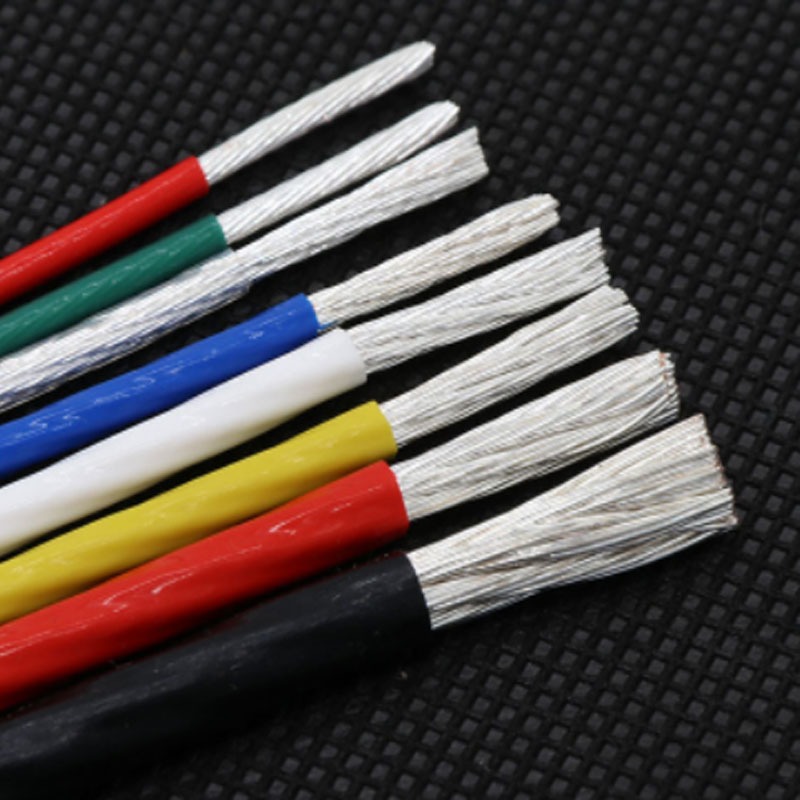 Dây PTFE mạ bạc FEP Cách nhiệt DIY Độ tinh khiết cao Cáp đồng OFC 13 / 14 / 15 / 18 / 20 / 22 / 24 / 26 / 28 / 30 AWG