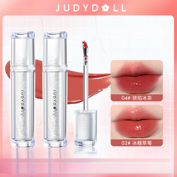 Judydoll son bóng judydoll son bóng đá sắt son sơn mài không vết bẩn trên Cup phiên bản nâng cấp tinh chất sắt đá gương nước môi không dính Cup bóng