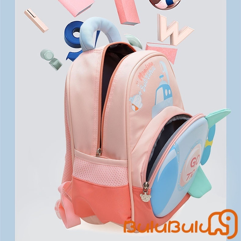 balo cho bé mầm non (3-6 tuổi) - In hình hoạt hình 3D dễ thương, vỏ cứng siêu nhẹ, chống gù lưng, nhiều màu sắc