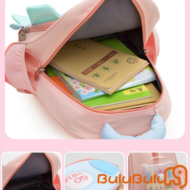 balo cho bé mầm non (3-6 tuổi) - In hình hoạt hình 3D dễ thương, vỏ cứng siêu nhẹ, chống gù lưng, nhiều màu sắc