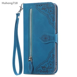 Dây Kéo Da PU Flip Cover Cho Iphone X XS Max XR SE 2 3 4 2020 2022 2024 6 6S 7 8 Plus 11 12 13 Mini Pro Max Ốp Lưng Khe Cắm Thẻ Đứng Ví