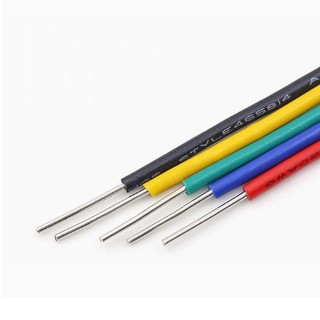 Dây đồng lõi đơn PVC Cách nhiệt rắn Mạ dây LED Thiết bị DIY Cáp điện 26 24 22 20 18 16 14 AWG
