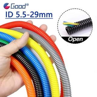 PP ống nhựa cách nhiệt, sóng 7.5-34.5mm, bảo vệ ren dây