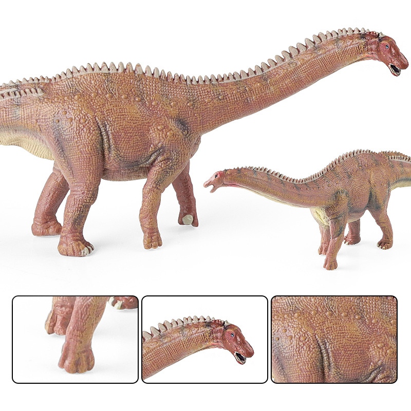 Kỷ Jura rắn cổ dài mô hình khủng long đồ chơi trẻ em nhận thức brontosaurus động vật mô phỏng mô hình con rồng khó hiểu diplodocus