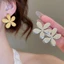 Jewbeauty bông tai nơ hoa thời trang nhẹ nhàng sang trọng cao cấp dành cho nữ