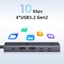 Ugreen 4K60hz 6-IN-1USB-C Trạm Docking đa chức năng USB3.2 Gen2 10Gbps cho iPad Air M2 11 "13 '' 2024 MacBook Pro M3 M2 M1 M4 MacBook Air M3 M2 M1 M4 HDMI + 2xUSB-A 3.2 + 2xUSB-C