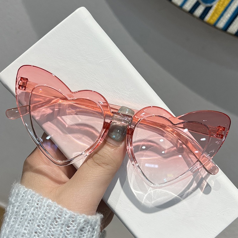 Kính râm trẻ em Gradient tình yêu thời trang dễ thương